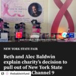 Alec Baldwin Instagram - …@thebaldwinfund “The local homegrown people are not being taken care of. As far as I am concerned’ @alecbaldwininsta Watch the full story where Beth and Alec share why this decision needed to be made at the link in our bio. 💞 Thank you @andrewdonovan & @newschannel9_wsyr #togetherwewillfindacure