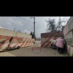 Aleksandr Shpak Instagram - Жители Белгорода прячутся за бетонным укрытием от обломков. Интересно радуются, что путин снова президент? )))))