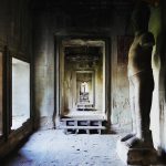 Alessandra Ambrosio Instagram - Sunrise at the majestic Angkor Wat ✨📿🩶 Angkor Wat Temple