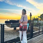 Alessandra Ambrosio Instagram - Sunset dreaming… with my girls 🌜🌝🌛 Malibu, California