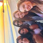Alessandra Ambrosio Instagram - Sunset dreaming… with my girls 🌜🌝🌛 Malibu, California