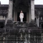 Alessandra Ambrosio Instagram - 🇰🇭🫶📿🪷🤍 Angkor Wat Temple