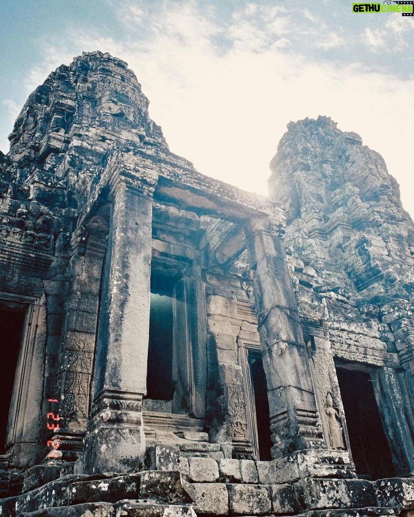 Alessandra Ambrosio Instagram - Exploring the magnificent Bayon Temple! Bayon Temple, Angkor Thom, Cambodia