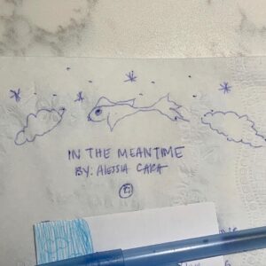Alessia Cara Instagram - 2 years of In The Meantime! this one is special, since the album is completely framed by duality. light and dark, good and bad, day and night, happy and sad. now two full years around the sun. here are some little bits from creating it—drafting up lyrics, playing with the title, shooting the cover, getting cute themed nails, filming the best days video, my view from the entrance of @orangeloungeto everyday that winter, driving to a Montreal studio covid bubble with @livaita to finish it, and the last slide, which is the first inkling of the cover art I dreamt up one afternoon in my kitchen (lol). couldn’t be more grateful for the army it took to make this thing real and for every memory formed from it. lots of tears and lots of laughs. happy 2, ITM 🧡💙
