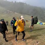 Alex Gonzaga Instagram – Beautiful peak of Mt Ulap. Pero talagang lulang lula na ako bakit ko ba to naisip gawin 😂⛰️ Mt. Ulap, Ampucao, Itogon, Benguet