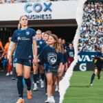 Alex Morgan Instagram - Tough way to end the season and our playoff run but proud of this team for what we accomplished this year. Thank you to San Diego and our fans for your unwavering support. Grateful for the love and energy you bring every game!🫶 San Diego, California