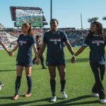 Alex Morgan Instagram - Tough way to end the season and our playoff run but proud of this team for what we accomplished this year. Thank you to San Diego and our fans for your unwavering support. Grateful for the love and energy you bring every game!🫶 San Diego, California