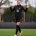 Alex Morgan Instagram - Basically, it’s footy & coffee currently