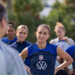 Alex Morgan Instagram - Rain or shine. Let’s get it! Game day Details 👇 vs. Germany // 7PM ET // FS1