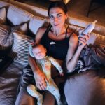 Alex Morgan Instagram - Hangouts looking a little different lately💕🍼🤣