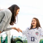 Alex Morgan Instagram – I recently visited the hospital and spent time with the resilient community of kids, families, nurses, and doctors. Join me to Light the Way for these kids this holiday season! ✨Visit the link in my story to donate. #RadyLightTheWay