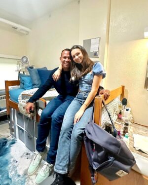 Alex Rodriguez Instagram - Left my heart in Michigan 💙💛 Dropping off @thenatasharodriguez at college was one of the hardest, but most proud moments of being a father. Can’t wait to watch her take on this big new chapter.