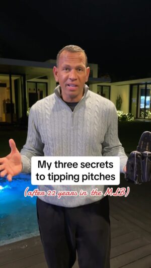 Alex Rodriguez Instagram - Never talked about this, but now you have a few things to look for next time you’re up to bat!