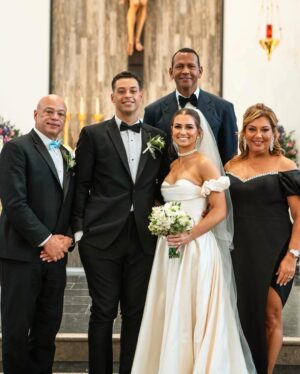 Alex Rodriguez Instagram - Family over everything. Congratulations to @joedunand & @caroaperez ❤️
