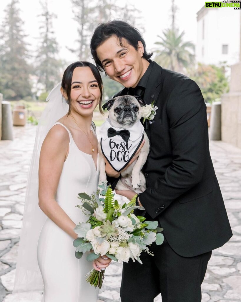 Alex Wassabi Instagram - one down, two to go! 👰🏻‍♀️🤵🏻 thanks for being such an amazing role model to ur little bros. so proud of everything you’ve accomplished! congrats to you & ur beautiful wife on this new chapter of life <3