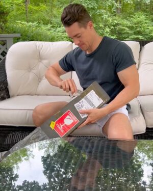 Alexander Dreymon Instagram - Thank you to all my friends at @carnivalfilms for this precious gift. I will send you the bill when I accidentally stab the couch. 
I’ll always be grateful to you for letting me be your Uhtred. Thank you for the journey and for everything I’ve learned along the way. 
Destiny is all.