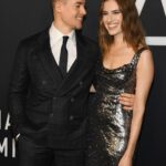 Alexander Dreymon Instagram - Premiere of M3GAN with a screaming, laughing, cheering crowd. It’s the ultimate fun scarefest. I’m so proud of my gorgeous fiancée @aw Congratulations to everyone who worked so hard on what will likely be a new cult hit. Thank you @warrenalfiebaker for the @giorgioarmani suit. Love working with you. Photography @gettyentertainment