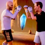 Alexander Volkanovski Instagram - Last year @ufc #1 pound-for-pound fighter @alexvolkanovski stopped by Meta HQ to train with me and for fun we tested the limits of our performance avatars with motion capture in our @engage gear. Good luck this weekend Alex!