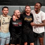 Alexander Volkanovski Instagram - Great catching up with the lads before #UFC287 fight week.