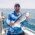 Alexander Volkanovski Instagram - It was an absolute honour having the UFC Featherweight Champion Alexander “The Great” Volkanovski and his team join us for an epic few days of fishing in hopes of snatching the million-dollar barra! 💪🏼🔥 We took our boats out and gave the boys a taste of the best fishing experience Australia has to offer 🎣 Alex showed us his true champion spirit by filling the Esky to the brim with Golden Snapper, Mackerel, Tuna, Jewfish, and Barramundi! 🐟🏆 It’s safe to say we are all hyped for “The Great’s” next visit to the Northern Territory 👍🏼 Watch this space for even more Volk adventures 😎 Darwin Harbour