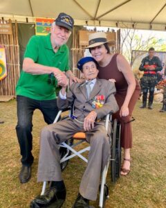 Alexandre Garcia Instagram - No encerramento da Semana da Pátria, a homenagem ao Herói de Montese, ten-cel Nestor, 106 anos.