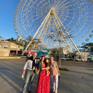 Alexandre Garcia Instagram - Símbolos do Rio, vistos de dentro de um novo símbolo - a roda-gigante do RioStar.