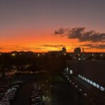 Alexandre Garcia Instagram – Esse por-de-sol de Porto Alegre…dispensa palavras.