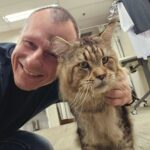 Alexandre Rossi Instagram - Maior gato do mundo (vivo)? Talvez!! Logo mais no Encontro com a Patrícia Poeta