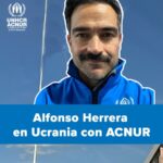Alfonso Herrera Instagram - Alfonso Herrera y ACNUR viajamos a Ucrania para conocer la situación de las personas afectadas por la guerra. ¿Tienes preguntas? Envíalas a través del enlace en la bio.
