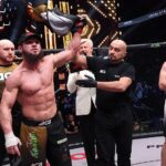 Ali Bagov Instagram - Ассаламу Алекйкум , приветствую каждого, спасибо всем кто поддерживал меня в этом бою, родным и близким, много говорить не буду, это была славная охота и мы идем дальше 👊🏽 Отдельно хочу поблагодарить школу , где я проходил свой тренировочный лагерь, в одной из лучших школ мира имена Абдулманапа Нурмагомедова @nurmagomedov_mma_school ☝🏼и конечно же лучшему в своем деле тренеру который способен подобрать ключ к каждому сопернику. @magomedgadgi ✊🏼 А также не могу оставить без внимания моих спонсоров , которые всегда поддерживают меня. @dragon_drink 🐉⚡️🦾 #сабакилаюткараванпрет Moscow, Russia