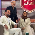 Ali Jassim Instagram - كانت حلقة اكثر من رائعة بوجود الأعلامي المتميز @mustafa_agha1 والصوت الجميل @zenaemaad #اصداء_العالم Emirate of Dubai