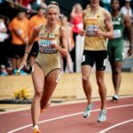 Alica Schmidt Instagram - We made it to a world championship final 🔥😍 catch us tonight at 21.49 🤞🏼❤️ #trackandfield 📸 @stefan.mayer.foto Budapest, Hungary