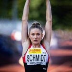 Alica Schmidt Instagram - Last stretch before we hit the blocks! World championships start tomorrow🔥 4x4 mixed relay is at 11:15am🤞🏽 📸 @beautifulsports #trackandfield #worldchampionship