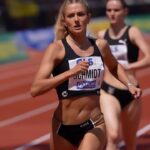 Alica Schmidt Instagram - Won my heat with a season best 🙌🏼 on to the final tomorrow 🔥 #trackandfield 📸 @fredirichter