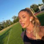 Alica Schmidt Instagram - My happy place 🫶🏼 #trackandfield