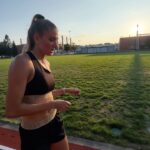 Alica Schmidt Instagram - Latest training dump 💪🏼 📸 @fredirichter #trackandfield #running #intervaltraining