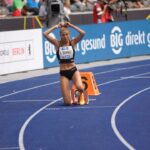 Alica Schmidt Instagram - 🥉 at nationals ❤️ Means a lot ✨ the road continues 💯 🎥 @fredirichter #trackandfield #running #sprint