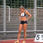 Alica Schmidt Instagram - Nationals week ✨ The last real session before German Championship is done! I have been preparing for this weekend for almost a year and I can't wait to run in the Olympic Stadium in Berlin🥰 I’ve put in all the hard work and now it’s time to embrace the sport I love 🤞🏼 // 📸 @fln.krs #trackandfield #running #sprint #400m #allin #timetofight Olympiastadion Berlin