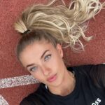 Alica Schmidt Instagram - My happy place 😇🏃🏼‍♀️ #track #trackandfield #running Track&Field