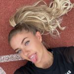 Alica Schmidt Instagram - My happy place 😇🏃🏼‍♀️ #track #trackandfield #running Track&Field