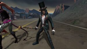 Alice Cooper Instagram - Alice is teaming up with Eddie in Iron Maiden's Legacy of the Beast's latest collaboration. Check out this exclusive video showing off Alice and the Road Rats Forever Dungeon event! 

🔗: https://bit.ly/RoadRatsForeverDungeon 
#IronMaiden #AliceCooper #CollaborationAnnouncement