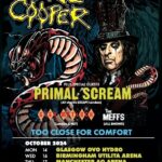 Alice Cooper Instagram - Sick Things of the UK! Alice Cooper is creeping closer than ever with the Too Close For Comfort Tour this October. Get ready for a night of shock and rock that will haunt your dreams. Sick Things presale starts Wednesday February 21. Tickets go on sale on February 23 at 10 am local 🎟️: AliceCooper.com/tour
