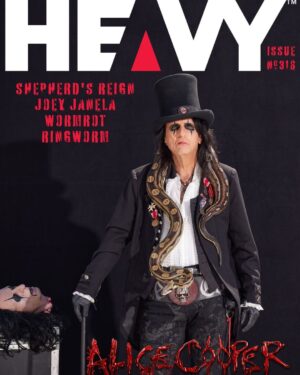 Alice Cooper Instagram - ‘All over the world’ and on every cover out there.