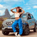 Aline Campos Instagram - Noronha e carro 100% elétrico tem tudo a ver✨ Meus dias pela ilha foram de energia limpa, graças a @renaultbrasil 👏🏾 Com robustez de SUV e altura do solo de 16,6cm, o Kwid E-tech 100% me proporcionou uma experiência única!! 🚙 Fora que em vários pontos da Ilha tinham ecopostos pra carregar quando quisesse, apesar de que só foi necessário uma carga pra eu ficar todos os dias da minha viagem!!🤩 #noronhacarbonozero Fernando de Noronha