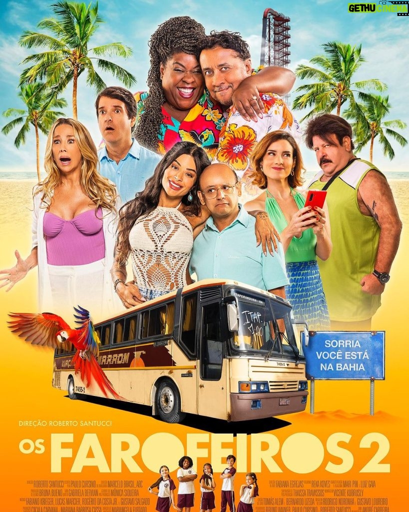 Aline Campos Instagram - Viva o CINEMA NACIONAL!! 🍿 🎥 Saiu o cartaz do nosso filme queridinho “OS FAROFEIROS 2” que já tem data de estreia: 7 de março!!! ⭐️ Quem aqui ta ansioso?????? 🙋🏽‍♀️