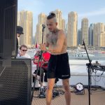 Alisher Morgenshtern Instagram - сегодня ровно 4 года с нашего первого концерта с пацанами, решили что теперь наша очередь заказать моргенштерна на корпорат. люблю, пацаны, путь от маленькой гримерки Краснодара до яхты был веселым, плывем дальше потом по привычке дали корпорат для музыкантов @artur_matur @abberian @pavelshkil @underoathov @aziz.aminovich Корпоратекс