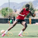 Alphonso Davies Instagram - Full focus for tomorrow! 🇨🇦 #AD19⚡️ Las Vegas, Nevada