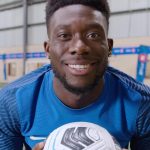 Alphonso Davies Instagram - Met some young faces of Canadian soccer with @bmocanada! Trust me — we’ve got a lot to be excited for 💪 #BMOGrowTheGame #BMOPartner