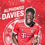 Alphonso Davies Instagram – A century of #Bundesliga appearances for @alphonsodavies! 😍💯

#MiaSanMia #VfBFCB