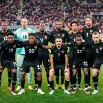 Alphonso Davies Instagram - Not the outcome we wanted, but we’ll keep fighting for everyone 🇨🇦🇨🇦 Happy to be able to score my first WC goal for the team and to be able to put my name in the history books. Couldn’t have done it without my brothers! 🙏🏾 #AD19⚡️ Qatar - Doha